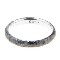 Evangelion Silver Black Moon Ring Hot