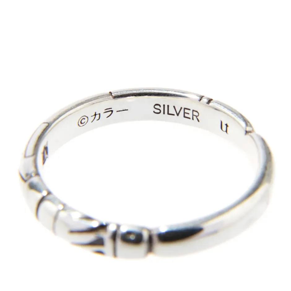 Jewelry & Hair Accessories>Evangelion Test Type Unit-01 Shinji Ikari Silver Entry Plug Ring
