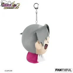 Small Plushies>Fanthful Ace Attorney Investigations Plushie Keychain Miles Edgeworth (7 Years Ago)