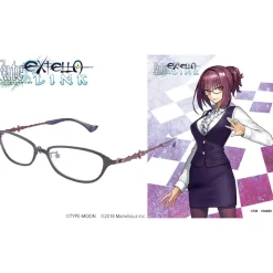 Fate/Extella Link Scathach Model Collaboration Glasses (Clear Lenses) New