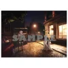 Fine Art>Fate/stay night -Edinburgh at Night- F6-Size Canvas Art (Illustration by Takashi Takeuchi)
