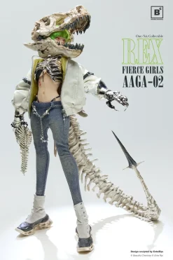 Action Figures>Fierce Girls Series Bonegirl AAGA-02 Gunner Rex 1/6 Scale Action Figure