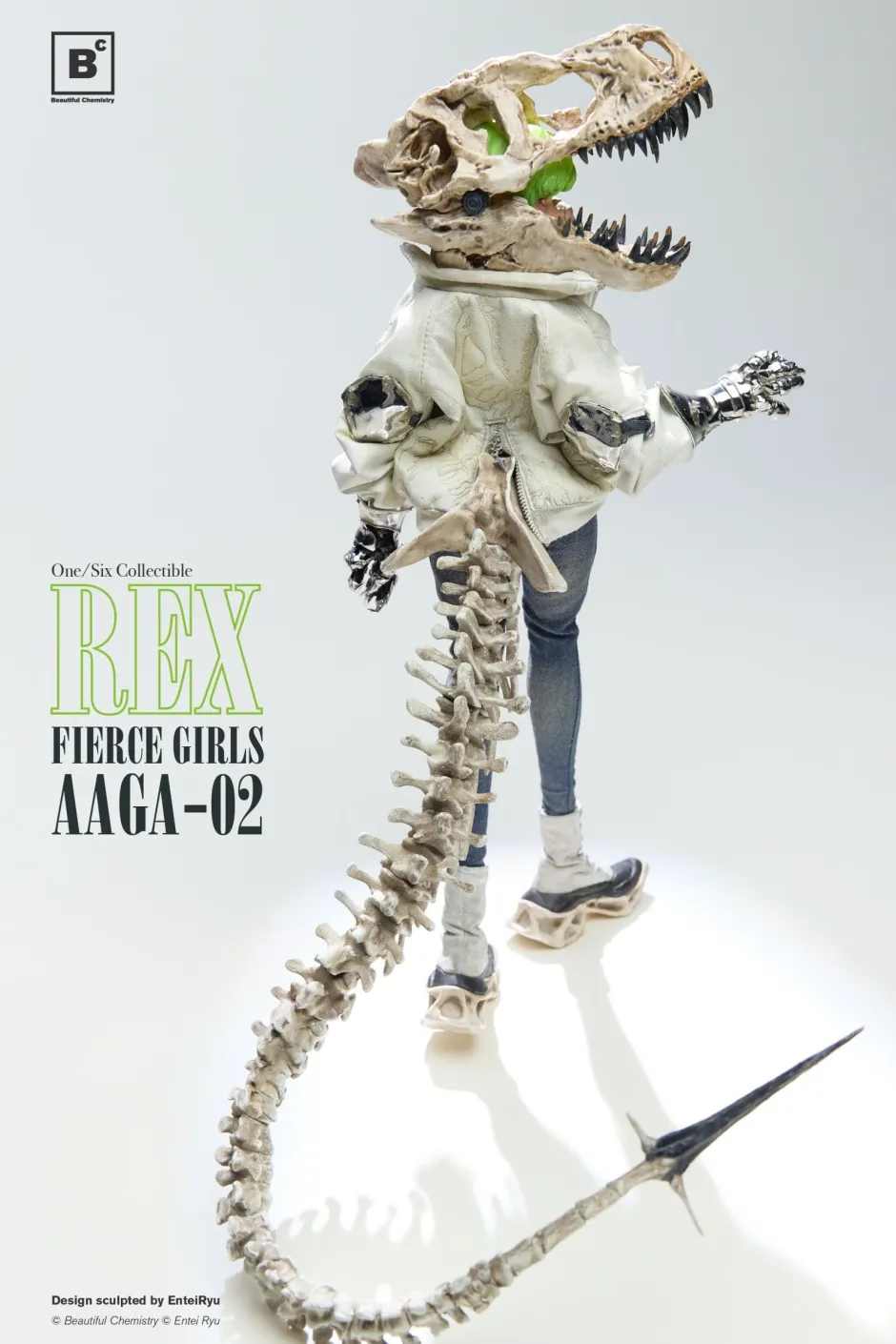 Action Figures>Fierce Girls Series Bonegirl AAGA-02 Gunner Rex 1/6 Scale Action Figure