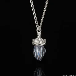 Jewelry & Hair Accessories>Final Fantasy IX Silver Necklace Garnet