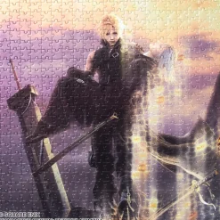 Games>Final Fantasy VII Advent Children 1000-Piece Jigsaw Puzzle Key Visual Cloud & Kadaj