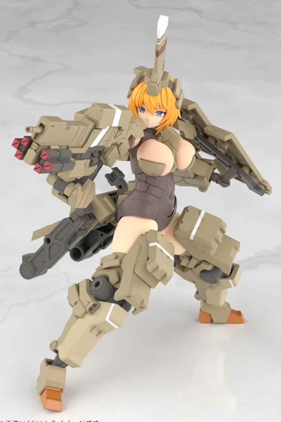 Plastic Models|Bishoujo Figures>Frame Arms Girl Kagutsuchi-Kou