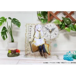 Home Goods>Frieren: Beyond Journey's End Acrylic Table Clock A
