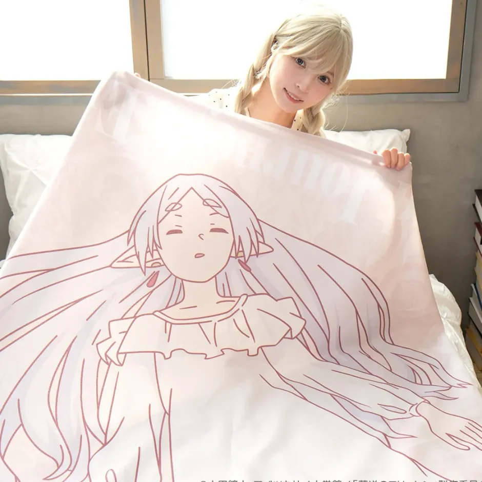 Frieren: Beyond Journey's End Tossing and Turning Blanket Towel (Re-run) New