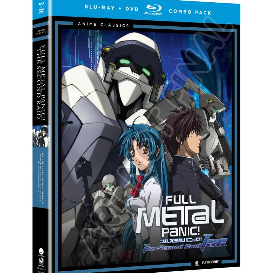 Anime Dvd/Blu-Ray>Full Metal Panic! The Second Raid Blu-ray/DVD Combo Pack