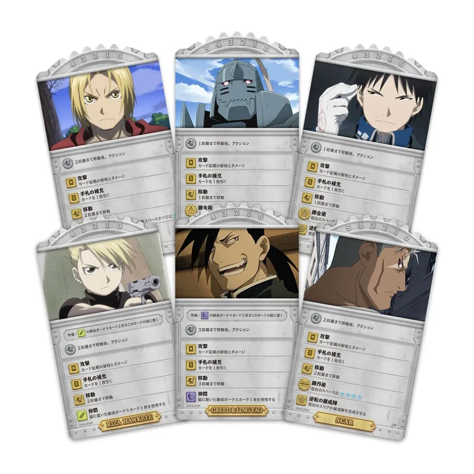 Games>Fullmetal Alchemist: Brotherhood The Promised Day Board Game