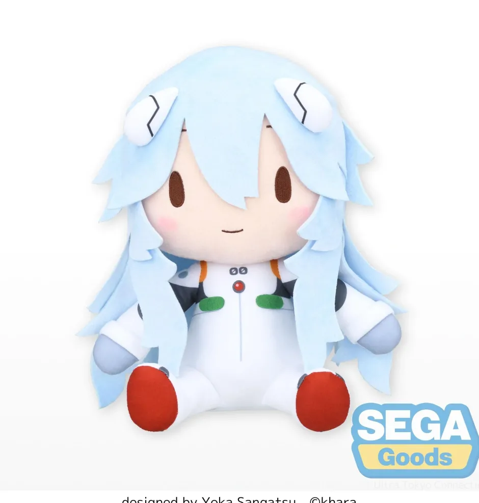 Big Plushies>Fuwapuchi Evangelion: 3.0+1.0 Thrice Upon a Time Rei Ayanami Plush L