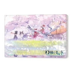 Genjitsu no Yohane: SUNSHINE IN THE MIRROR Yohane and Hanamaru Canvas Art Outlet