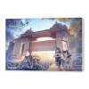 Genjitsu no Yohane: SUNSHINE IN THE MIRROR Yohane and Kanan Canvas Art Best