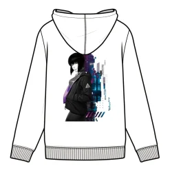Ghost in the Shell: SAC_2045 White Hoodie Best