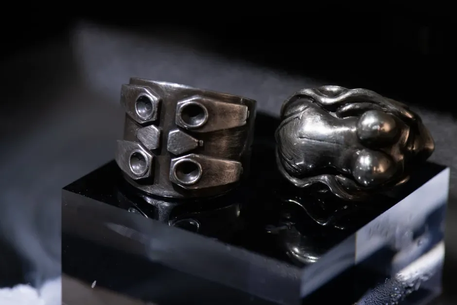 Jewelry & Hair Accessories>Ghost in the Shell: SAC_2045 x haraKIRI Collaboration Accessory Motoko Ring (Sizes 15-22)