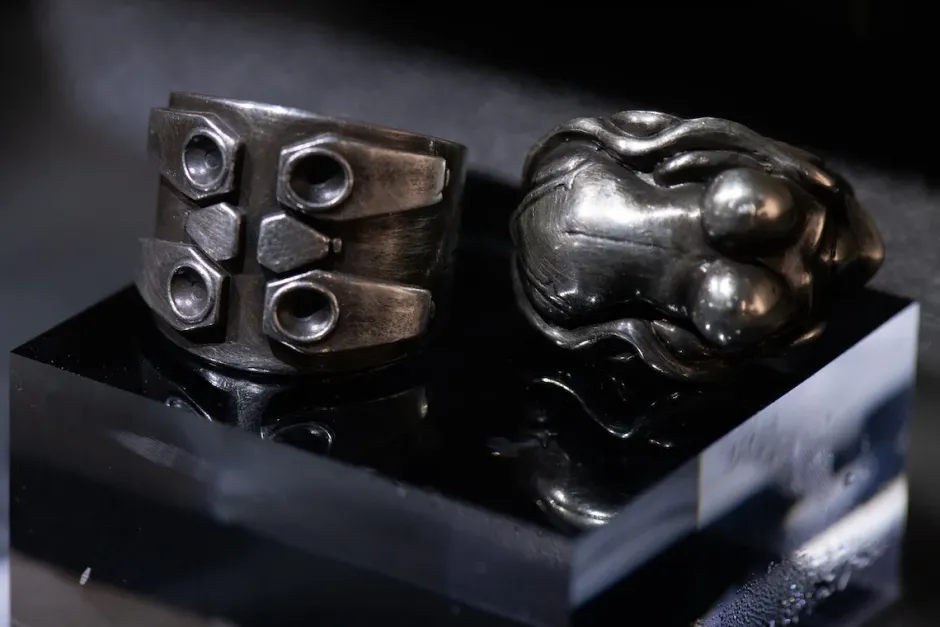 Jewelry & Hair Accessories>Ghost in the Shell: SAC_2045 x haraKIRI Collaboration Accessory Motoko Ring (Sizes 15-22)