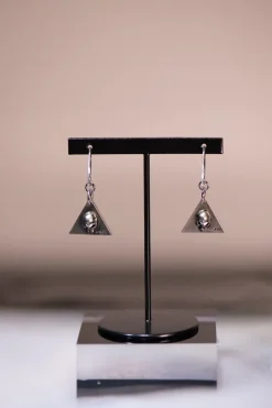 Jewelry & Hair Accessories>Ghost in the Shell: SAC_2045 x haraKIRI Collaboration Accessory Public Security Section 9 Pierced Earrings