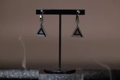 Jewelry & Hair Accessories>Ghost in the Shell: SAC_2045 x haraKIRI Collaboration Accessory Public Security Section 9 Clip-On Earrings