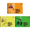 Other Stationery>Girls from Hell A4 Clear File Set C