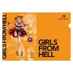 Other Stationery>Girls from Hell A4 Clear File Set C