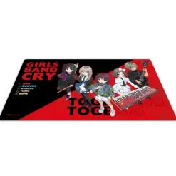 Girls Band Cry Character Rubber Mat Togenashi Togeari Vol. 2 Clearance