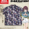 Tops>Girls Band Cry Togenashi Togeari Aloha Shirt 2025 Model
