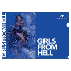 Girls from Hell A4 Clear File Set B Sale