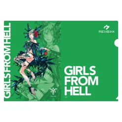 Girls from Hell A4 Clear File Set B Sale