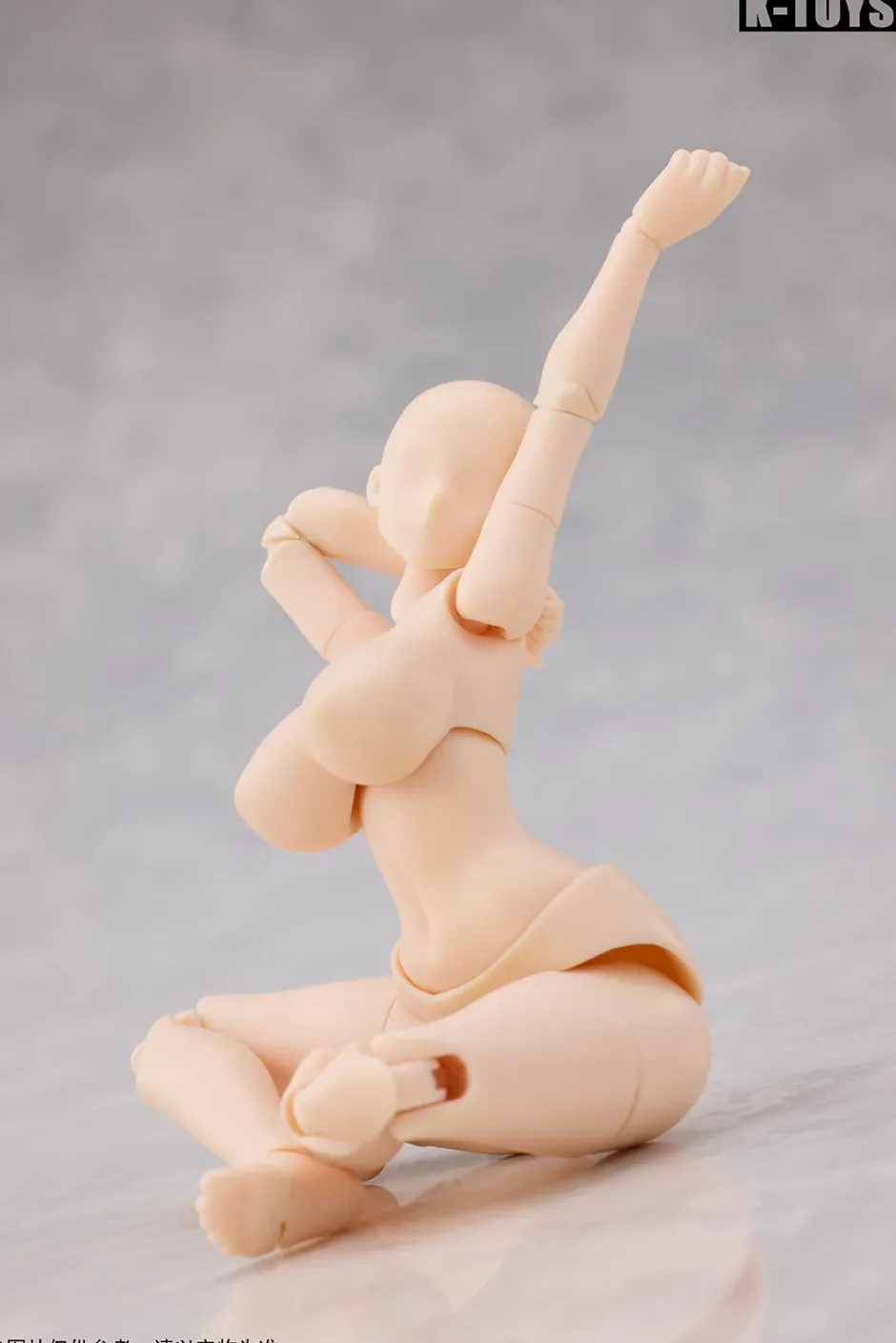 Bishoujo Figures|Scale Figures>Glamorous Woman Body KT02A White Skin 1/12 Scale Action Figure