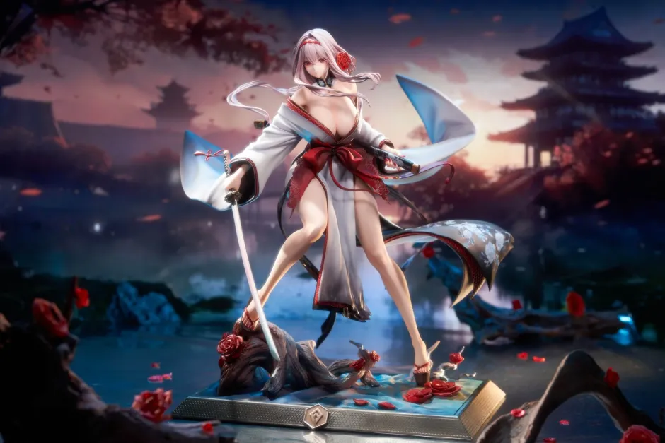 Bishoujo Figures|Scale Figures>Goddess of Victory: Nikke Scarlet: Black Shadow - Longing Flower Standard Edition 1/4 Scale Figure