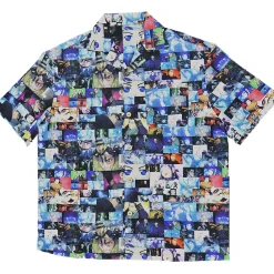 Tops>Golden Kamuy Opening/Ending Pattern Collared Shirt