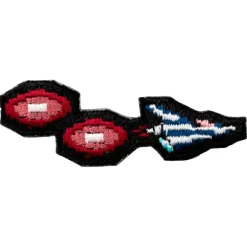 Exclusives|Stickers>Gradius Embroidered Sticker Vic Viper