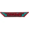 Gradius Embroidered Sticker Title Logo New