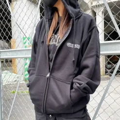 Jackets & Hoodies>Grandia Graphic Hoodie