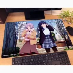 Gridman Universe Rubber Mat Rikka Takarada & Akane Shinjo: Winter Date Ver. Sale