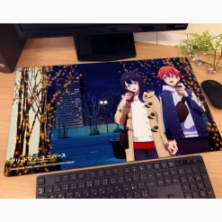 Gridman Universe Rubber Mat Yuta Hibiki & Rikka Takarada: Winter Date Ver. Sale