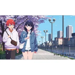 Home Goods>Gridman Universe Rubber Playmat Yuta & Rikka: Sakura Date Ver.