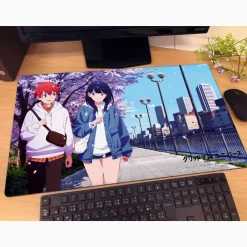Home Goods>Gridman Universe Rubber Playmat Yuta & Rikka: Sakura Date Ver.