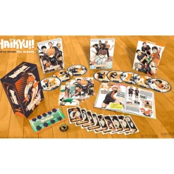 Haikyu!! Season 1 Premium Edition Box Set Blu-ray/DVD Combo Pack Outlet