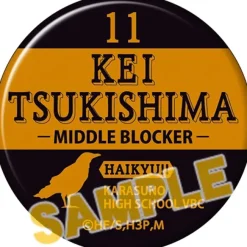 Haikyu!! Tin Badge Set Sale