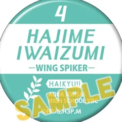 Haikyu!! Tin Badge Set Sale