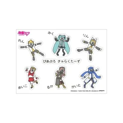 Stickers>Hatsune Miku Creators Party A6-Size Die-Cut Stickers