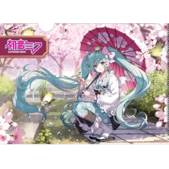Other Stationery>Hatsune Miku Day (March 9) A4 Clear File Three Piece Set