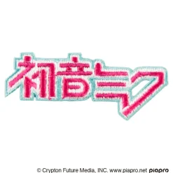 Exclusives|Stickers>Hatsune Miku Embroidered Sticker Logo