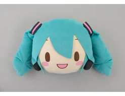 Cushions|Big Plushies>Hatsune Miku Fuwapuchi Mochimochi Face Cushion