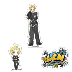 Other Goods>Hatsune Miku Don Quijote Fair 2025 Sticker Set of 3 Kagamine Len: Akiba Culture Fashion Ver.