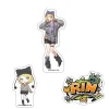 Hatsune Miku Don Quijote Fair 2025 Sticker Set of 3 Kagamine Rin: Akiba Culture Fashion Ver. Sale