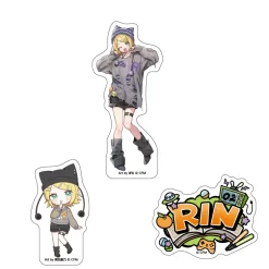 Hatsune Miku Don Quijote Fair 2025 Sticker Set of 3 Kagamine Rin: Akiba Culture Fashion Ver. Sale