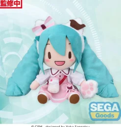 Hatsune Miku: Going Out Series Theme Park Ver. Fuwapuchi Plushie M New