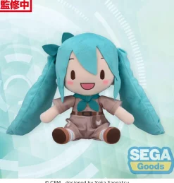 Medium Plushies>Hatsune Miku: Going Out Series Zoo Ver. Fuwapuchi Plushie M